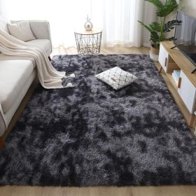 Plush Girl's Room With Tatami Mats Beside The Bed (Option: Dark Grey-120x200cm)