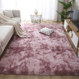 Plush Girl's Room With Tatami Mats Beside The Bed (Option: Pink-120x200cm)