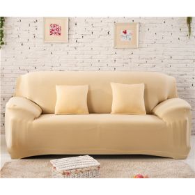 Solid Corner Sofa Covers Couch Slipcovers Elastica Material Sofa Skin Protector Cover Sofa Armchair (Option: 12-Pillowcase×2)