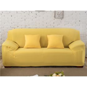 Solid Corner Sofa Covers Couch Slipcovers Elastica Material Sofa Skin Protector Cover Sofa Armchair (Option: 19-Two seat)