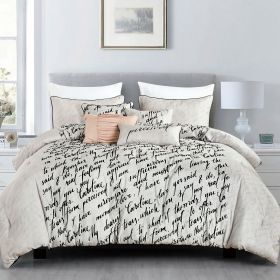 Imelda 7PC COMFORTER SET (size: Queen)
