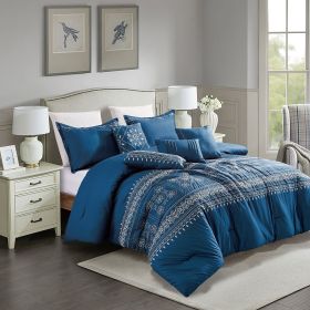 Indira 7PC COMFORTER SET (size: Queen)
