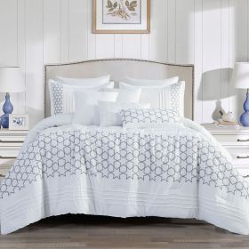 KALET 7PC COMFORTER SET (size: Queen)